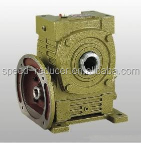 Right Angle Type Worm Gear Reducer Gearbox Cone Speed ​​Drive WPWDKA Cavity Bore WPWDKA
